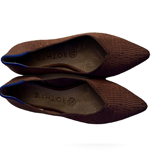 ROTHY’S Brown Knit “Python” Size 6.5 - Picture 4 of 9